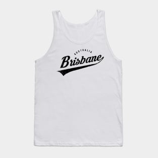 brisbane city vintage sport inspired Tank Top